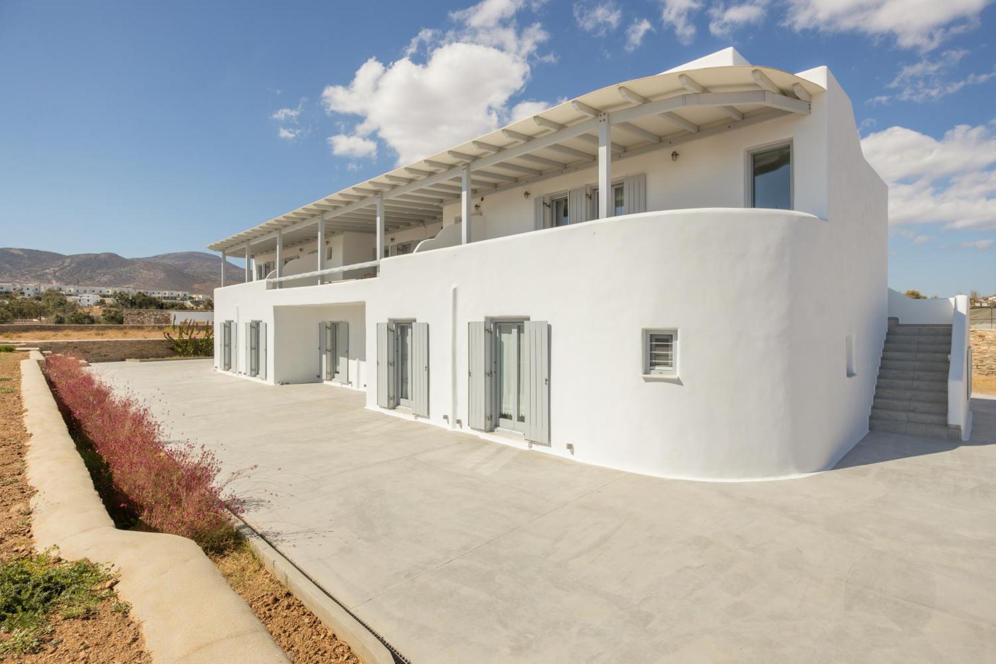 Paros Melodia Apartments Logaras Esterno foto