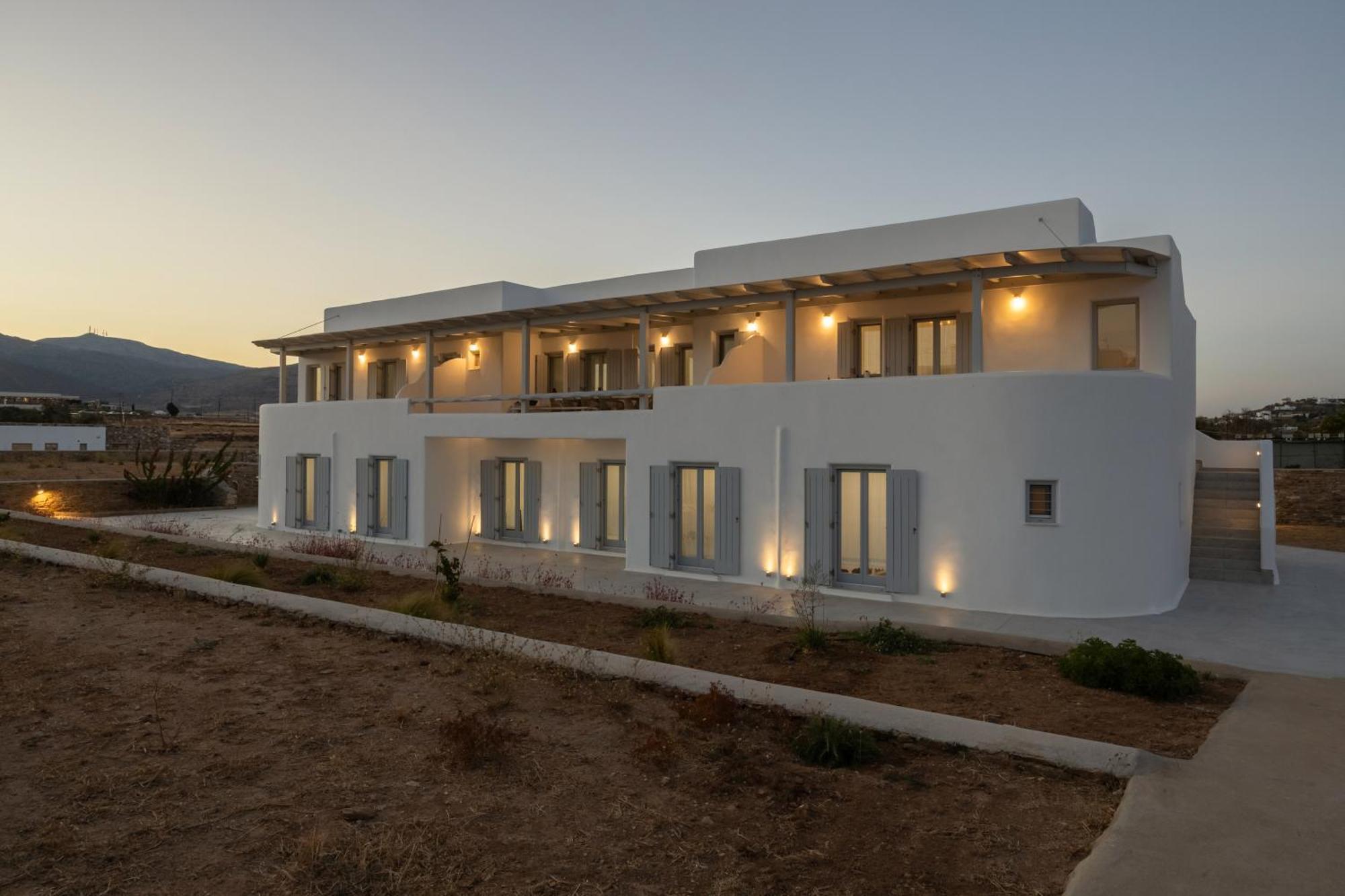 Paros Melodia Apartments Logaras Esterno foto