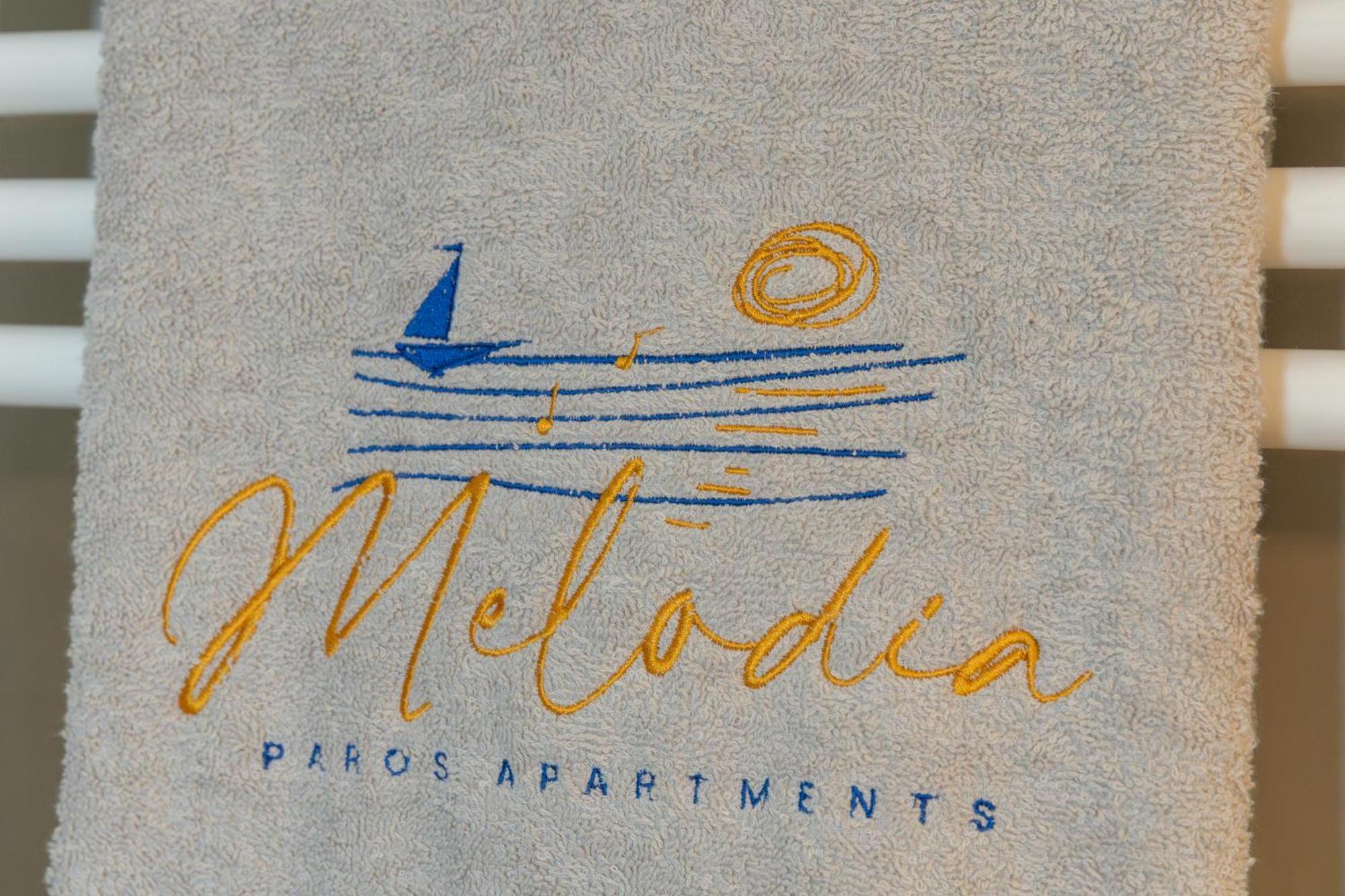 Paros Melodia Apartments Logaras Esterno foto