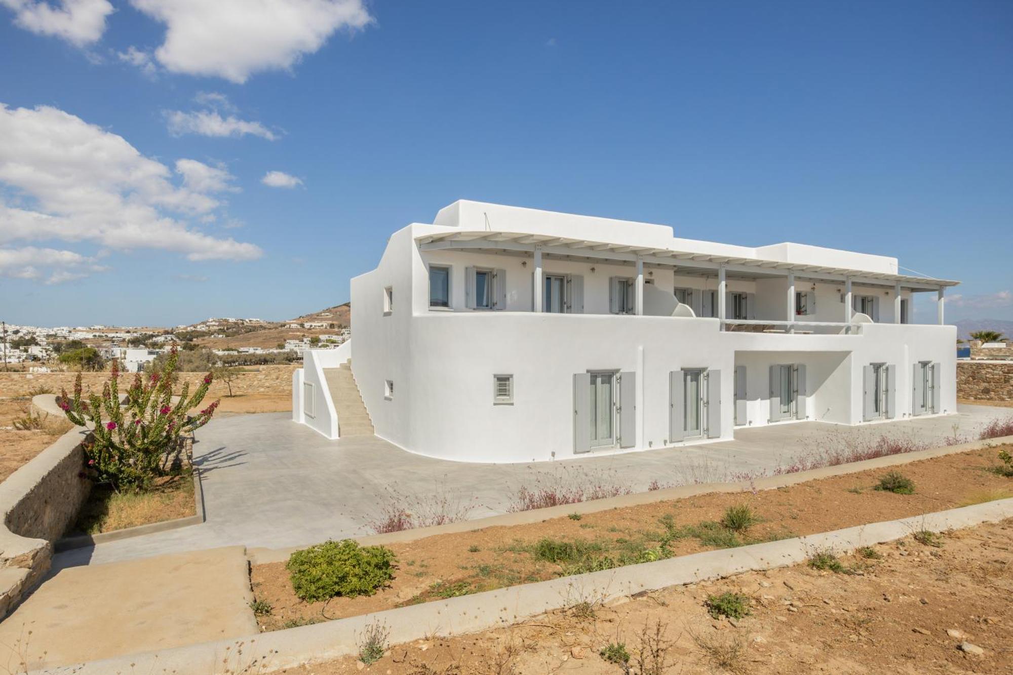 Paros Melodia Apartments Logaras Esterno foto