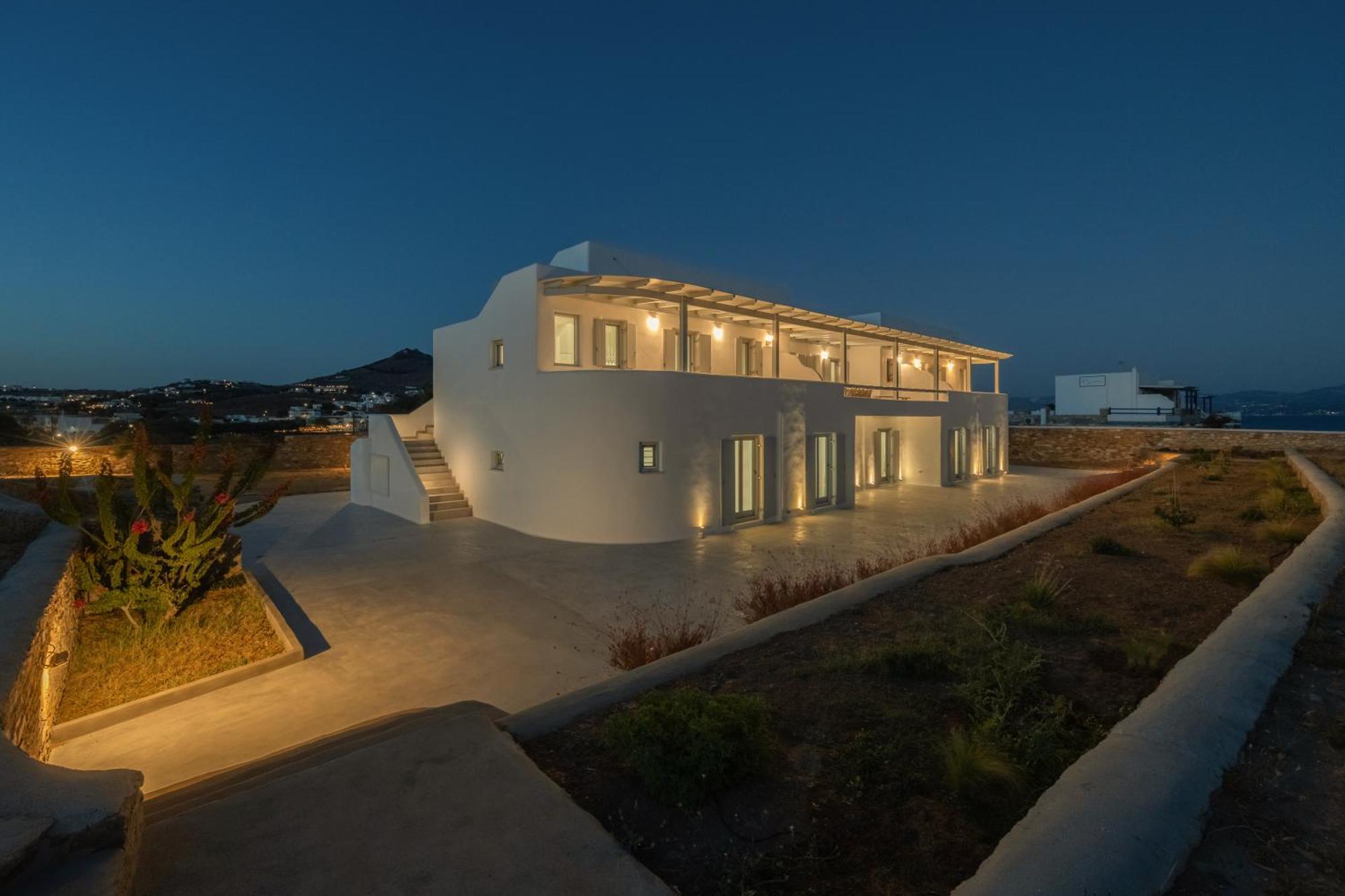 Paros Melodia Apartments Logaras Esterno foto
