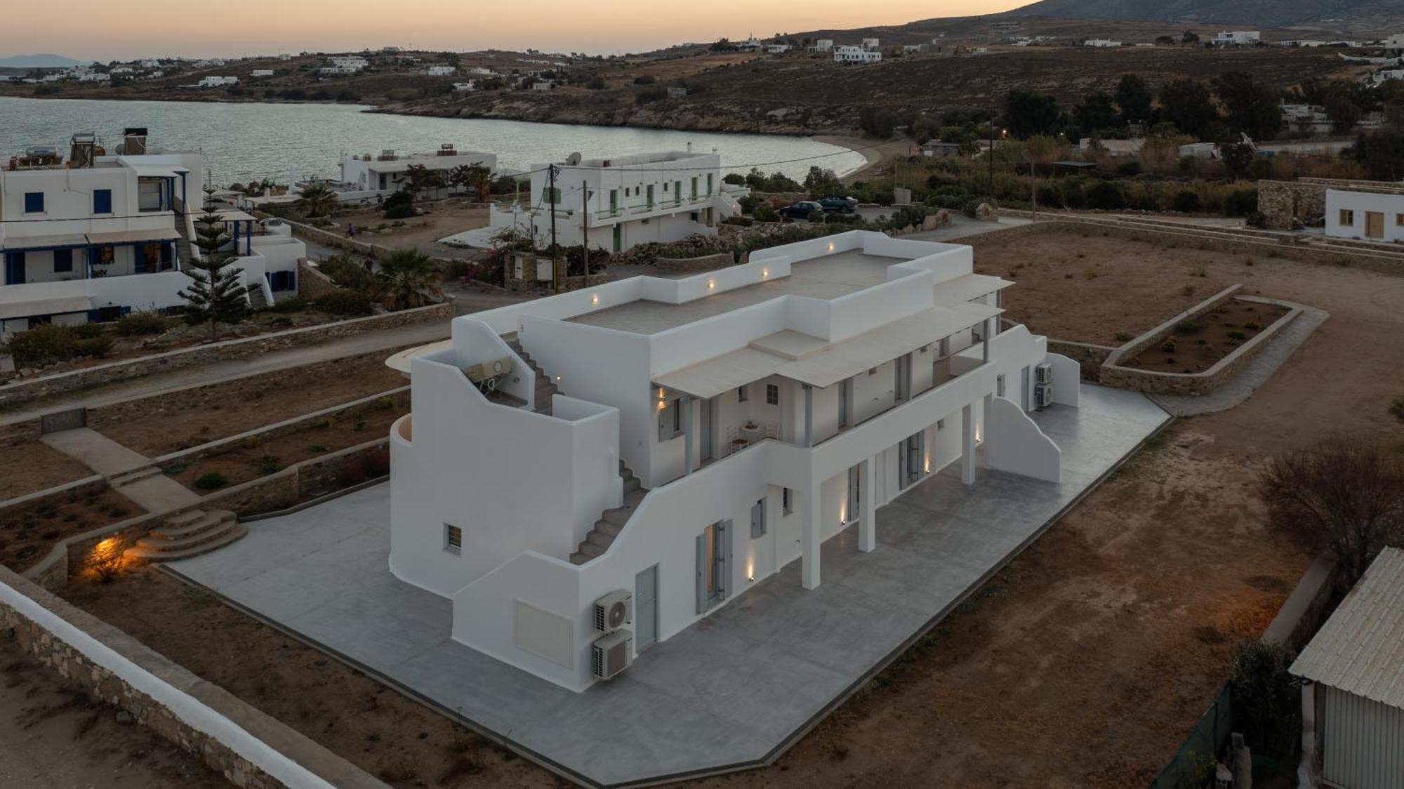 Paros Melodia Apartments Logaras Esterno foto