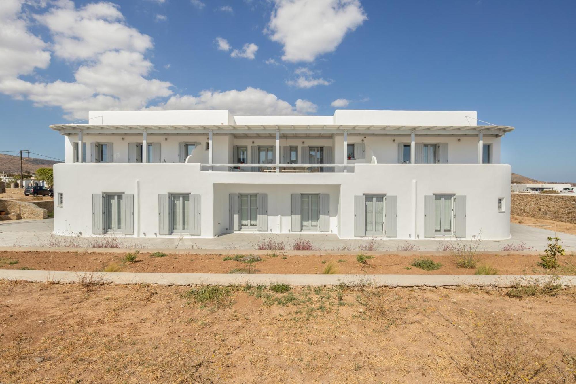 Paros Melodia Apartments Logaras Esterno foto