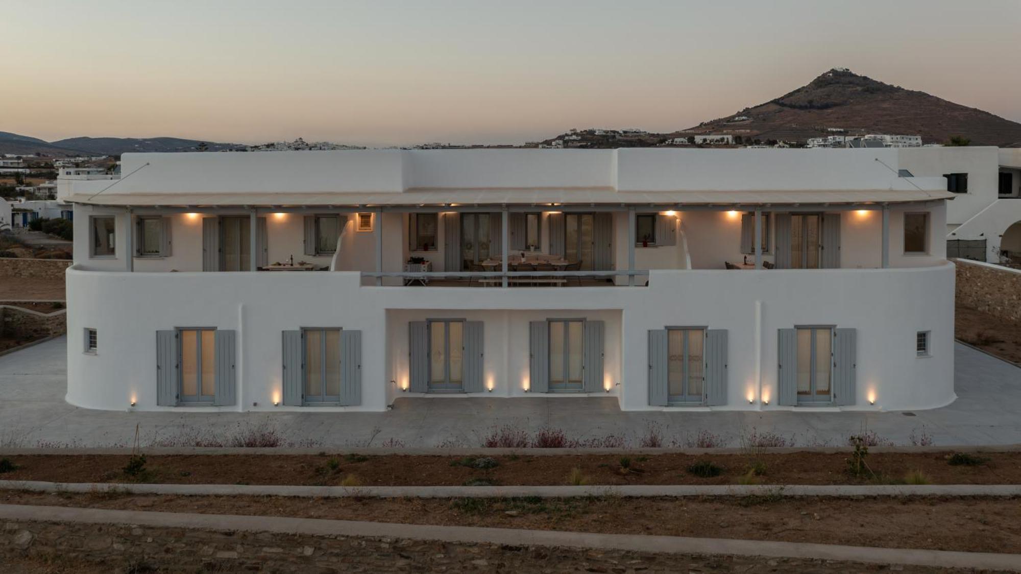 Paros Melodia Apartments Logaras Esterno foto