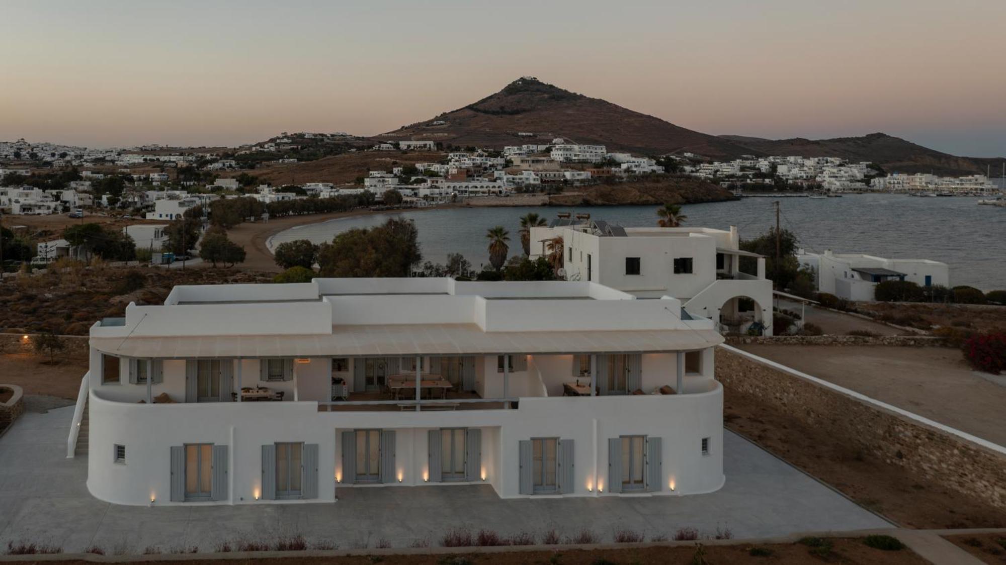 Paros Melodia Apartments Logaras Esterno foto